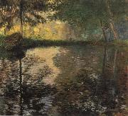 Claude Monet The Pond at Montgeron Germany oil painting artist